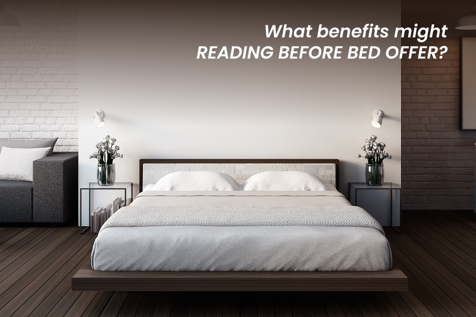 What benefits might read before bed offer mattress store