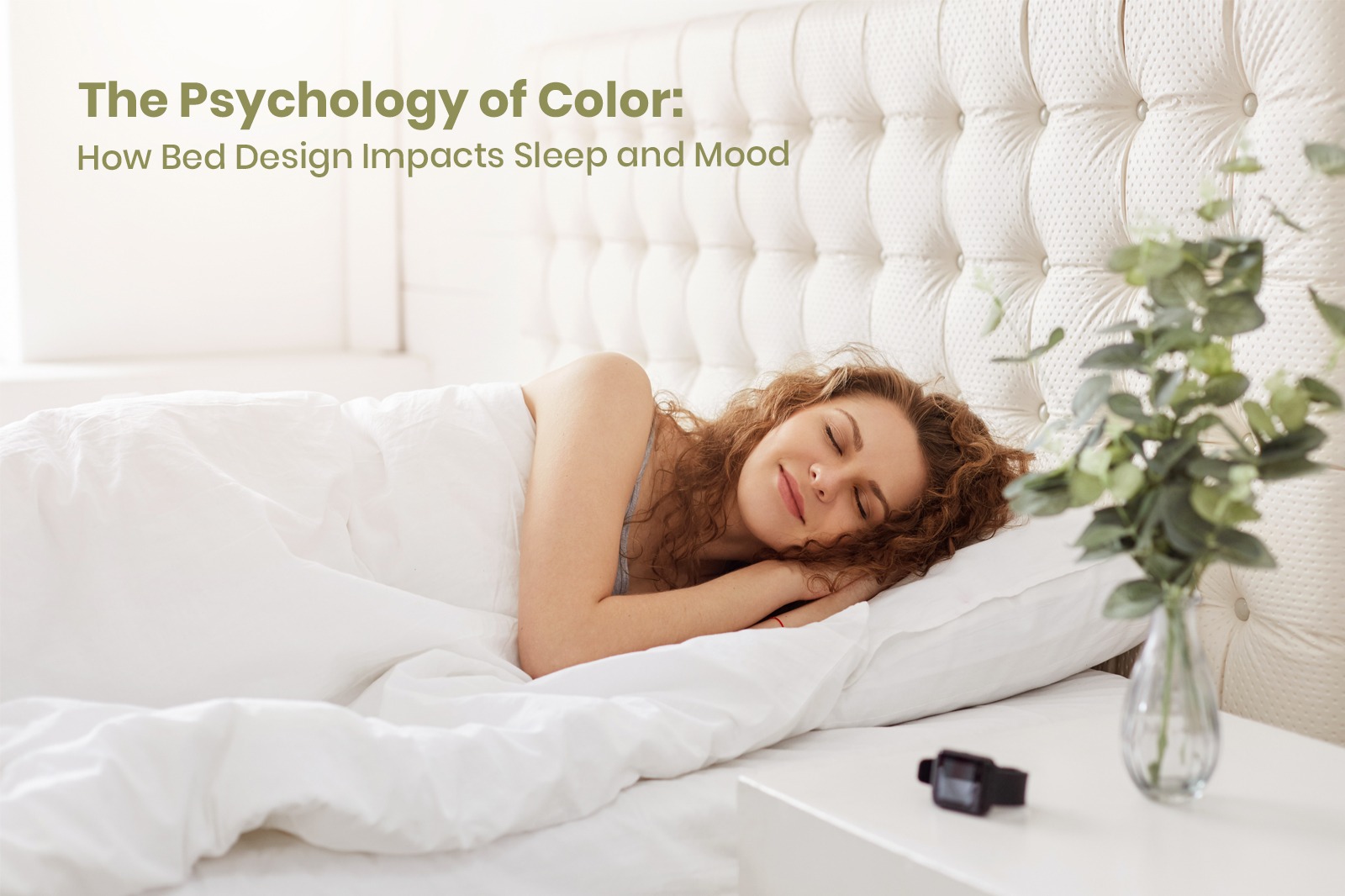 The Psychology of Color: How Bed Design Impacts Sleep and Mood
